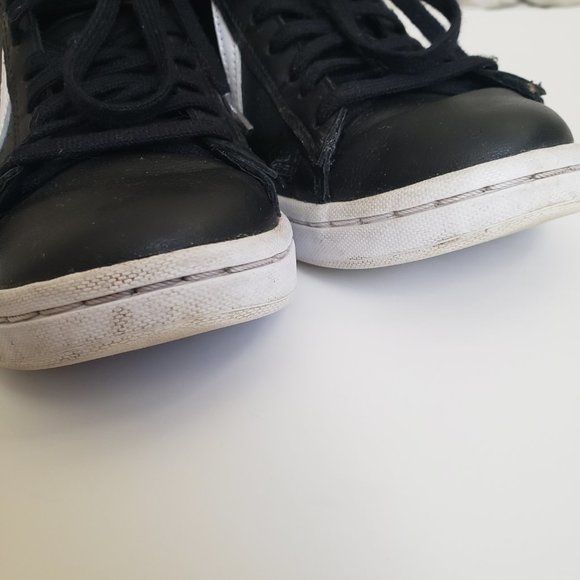 Converse Pro Leather Black White Mid Tops 5.5 - Picture 8 of 8